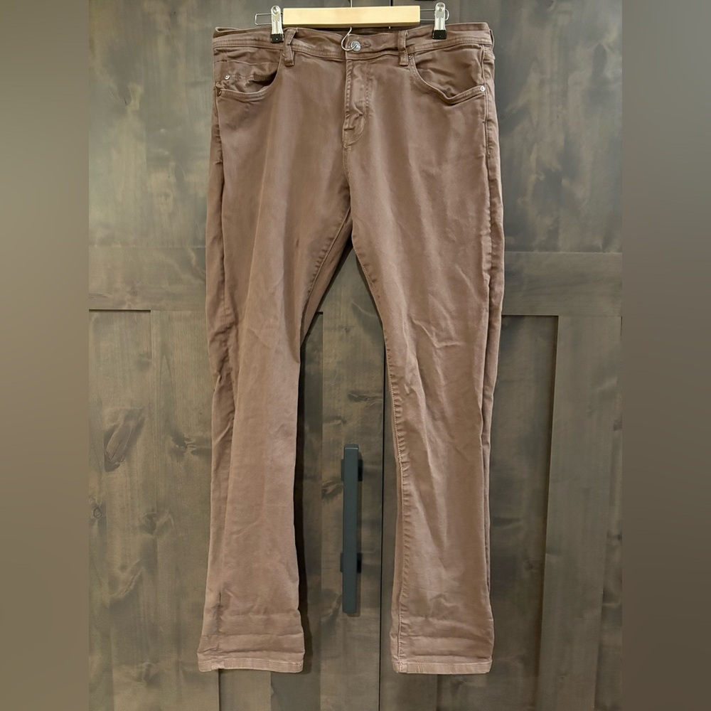 Men's Casual Brown Jeans
